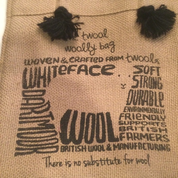 Twool Woolly Wool Tote  Bag Made In Briton - Picture 2 of 8